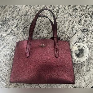 Coach g1881 Charlie Cadet Tote with Removable Adjustable Shoulder Strap